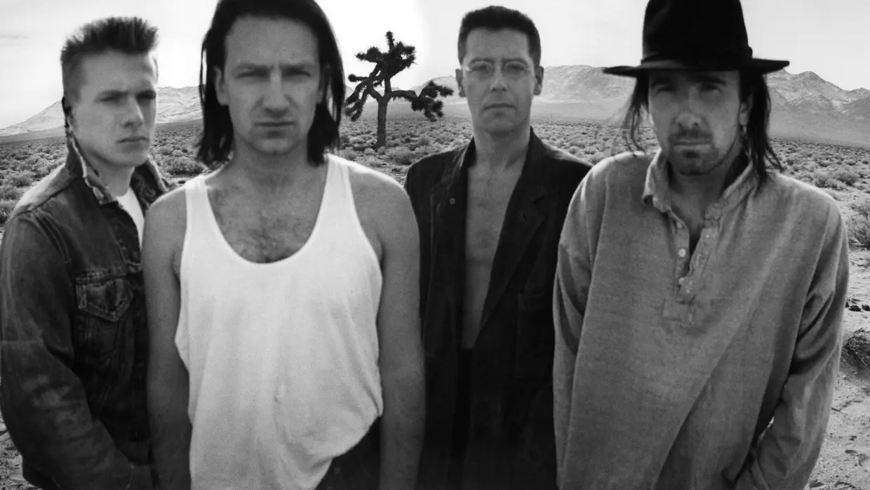 Foto promocional de "The Joshua Tree"