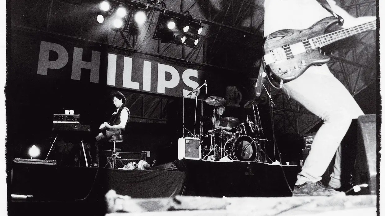 U2 ao vivo no festival Vilar de Mouros, a 3 de agosto de 1982