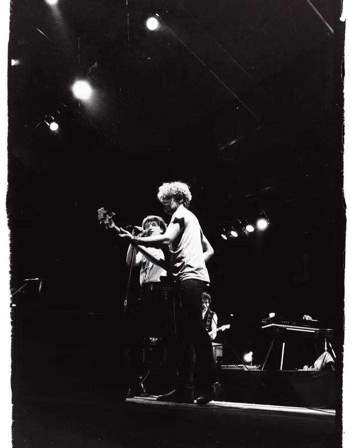 U2 ao vivo no festival Vilar de Mouros, a 3 de agosto de 1982