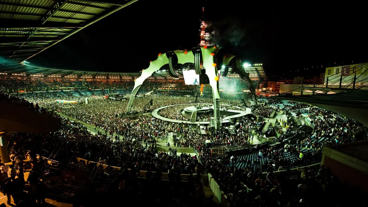 U2 ao vivo no Estádio Municipal de Coimbra, a 2 de outubro de 2010
