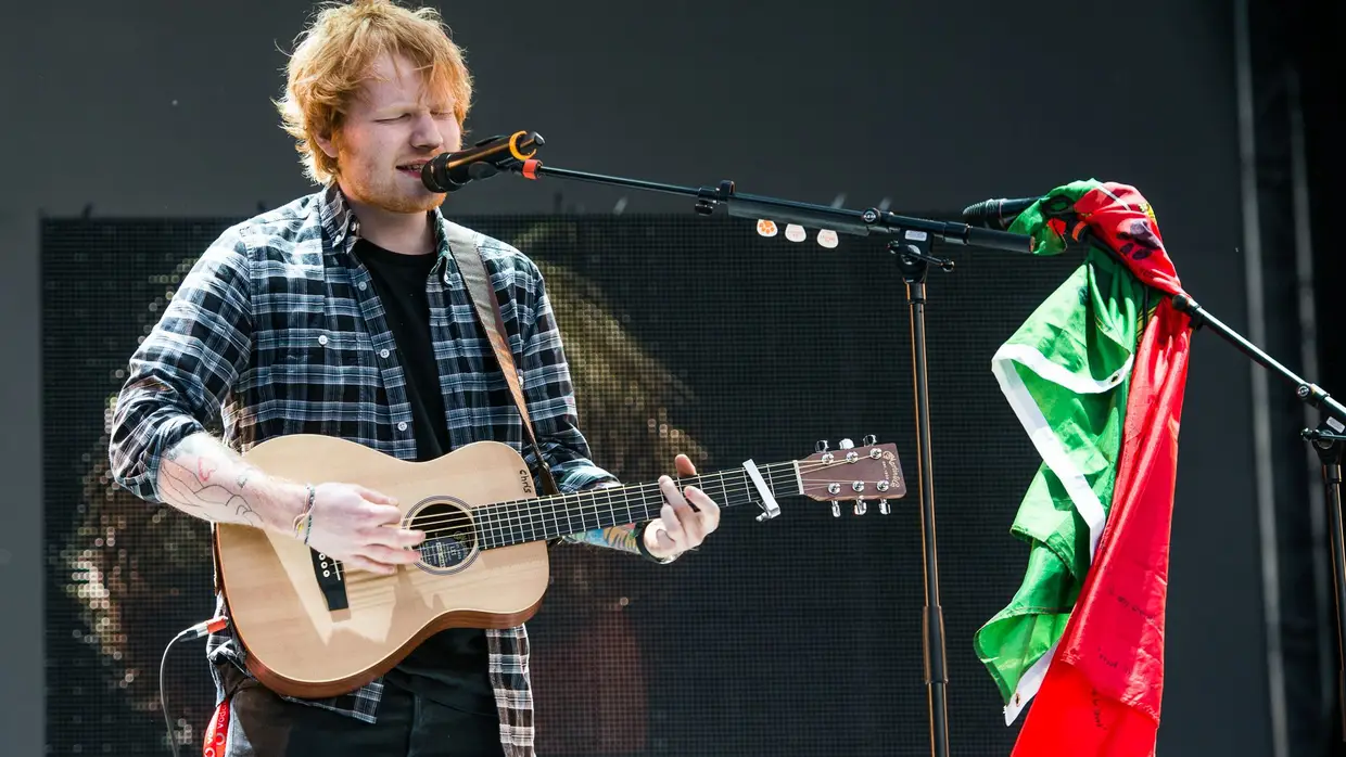 Ed Sheeran no Rock in Rio Lisboa'14