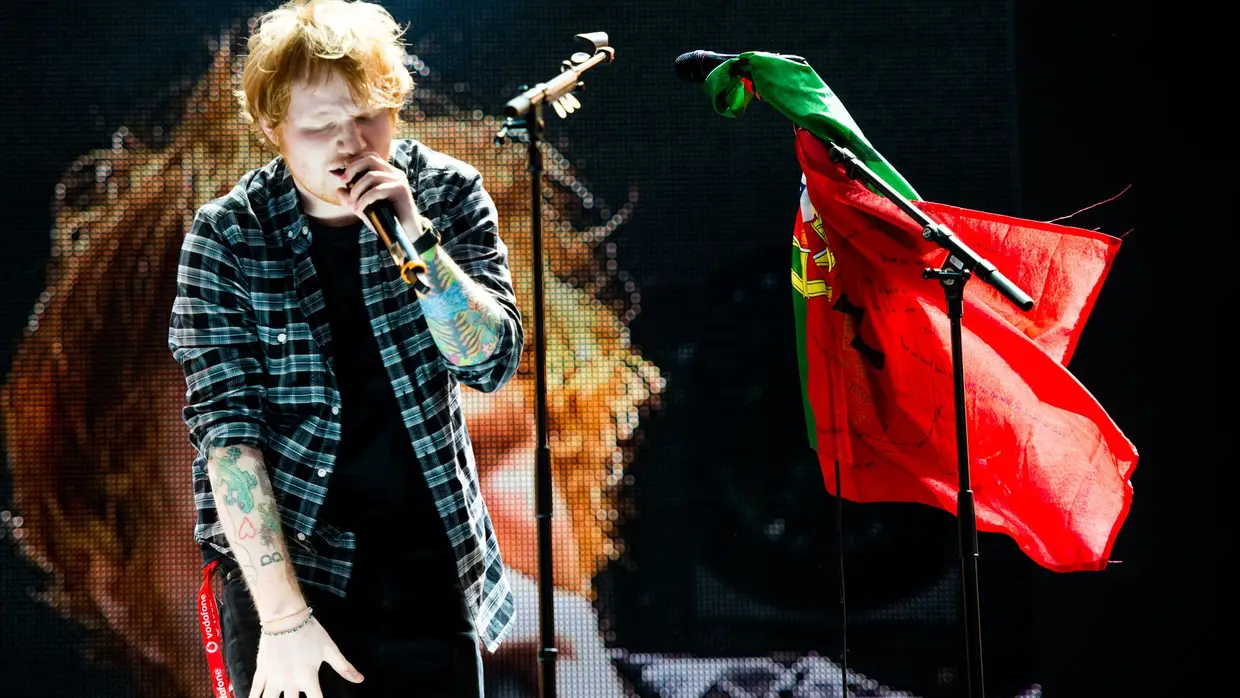 Ed Sheeran no Rock in Rio Lisboa'14