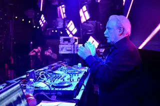 Enquanto DJ na festa do seu 78º aniversário, a 26 de abril de 2018