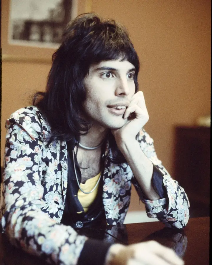 Compenetrado, durante uma entrevista no início de 1974