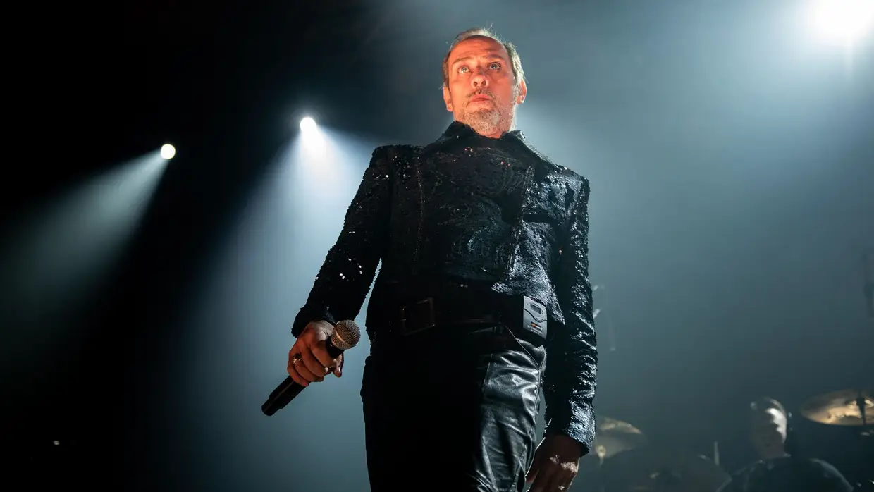 Peter Murphy 40 Years of Bauhaus no LX Factory, Lisboa