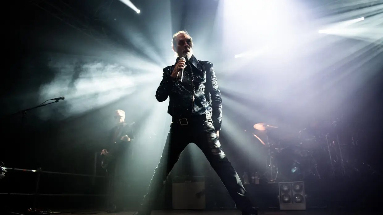 Peter Murphy 40 Years of Bauhaus no LX Factory, Lisboa