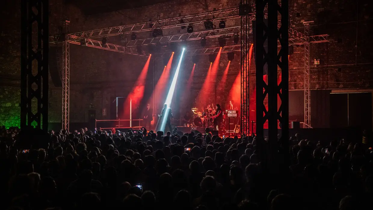 Peter Murphy 40 Years of Bauhaus no LX Factory, Lisboa