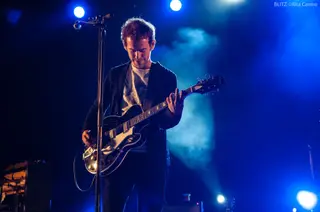 A noite mágica de 11 de maio de 2008, na Aula Magna. Na foto, Bryce Dessner