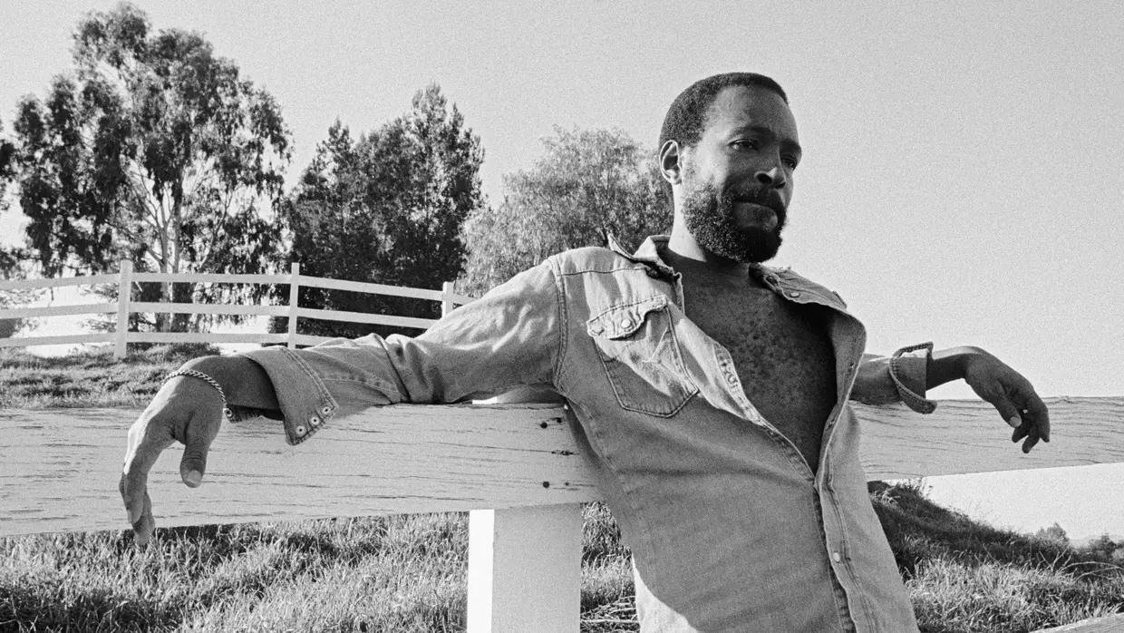 Marvin Gaye em Topanga Canyon, Los Angeles, 1978
