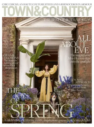 Eve Hewson na capa da revista Town and Country