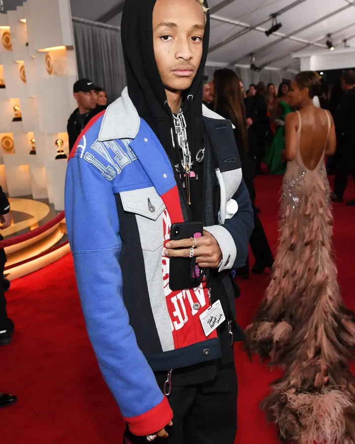 Jaden Smith na passadeira vermelha