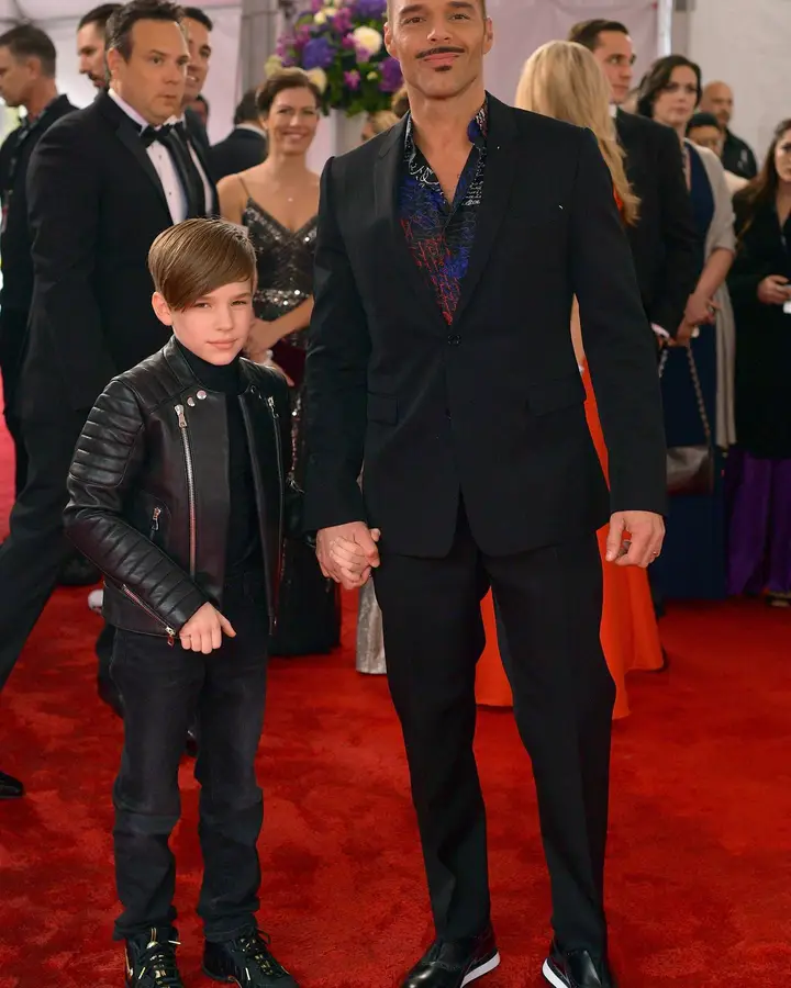 Ricky Martin levou o filho Matteo, de 10 anos, à cerimónia