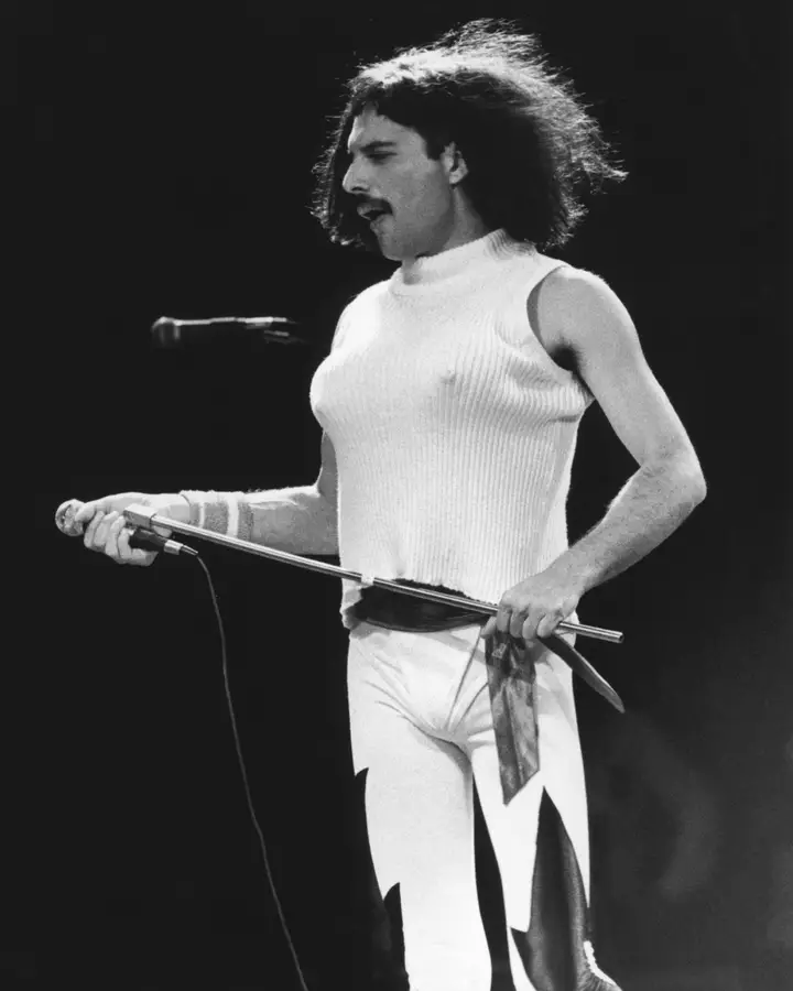 Freddie Mercury 'breaks free'