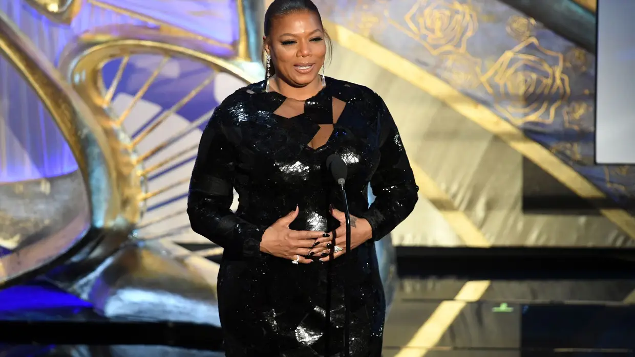 Queen Latifah foi outra das apresentadoras convidadas