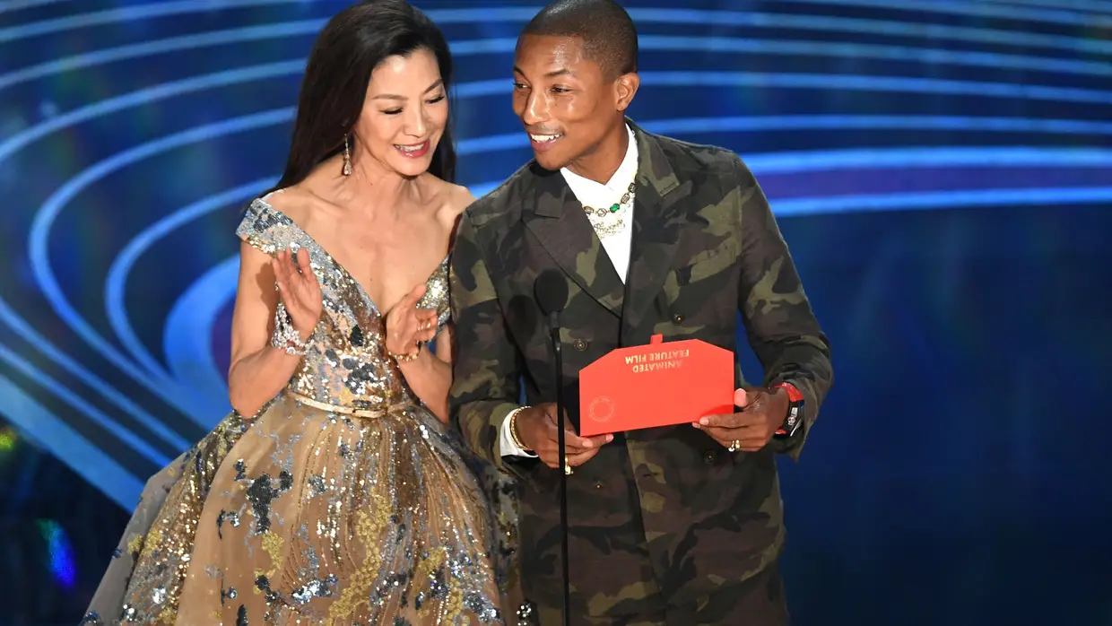 Michelle Yeoh e Pharrell Williams também
