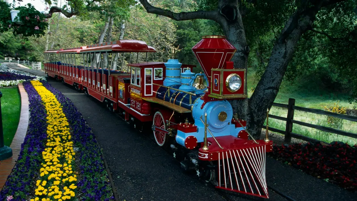 Rancho Neverland: a viagem de comboio