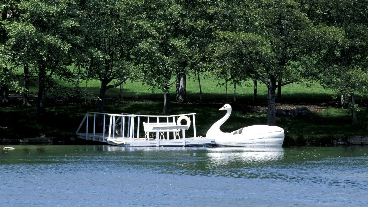 Rancho Neverland: o lago