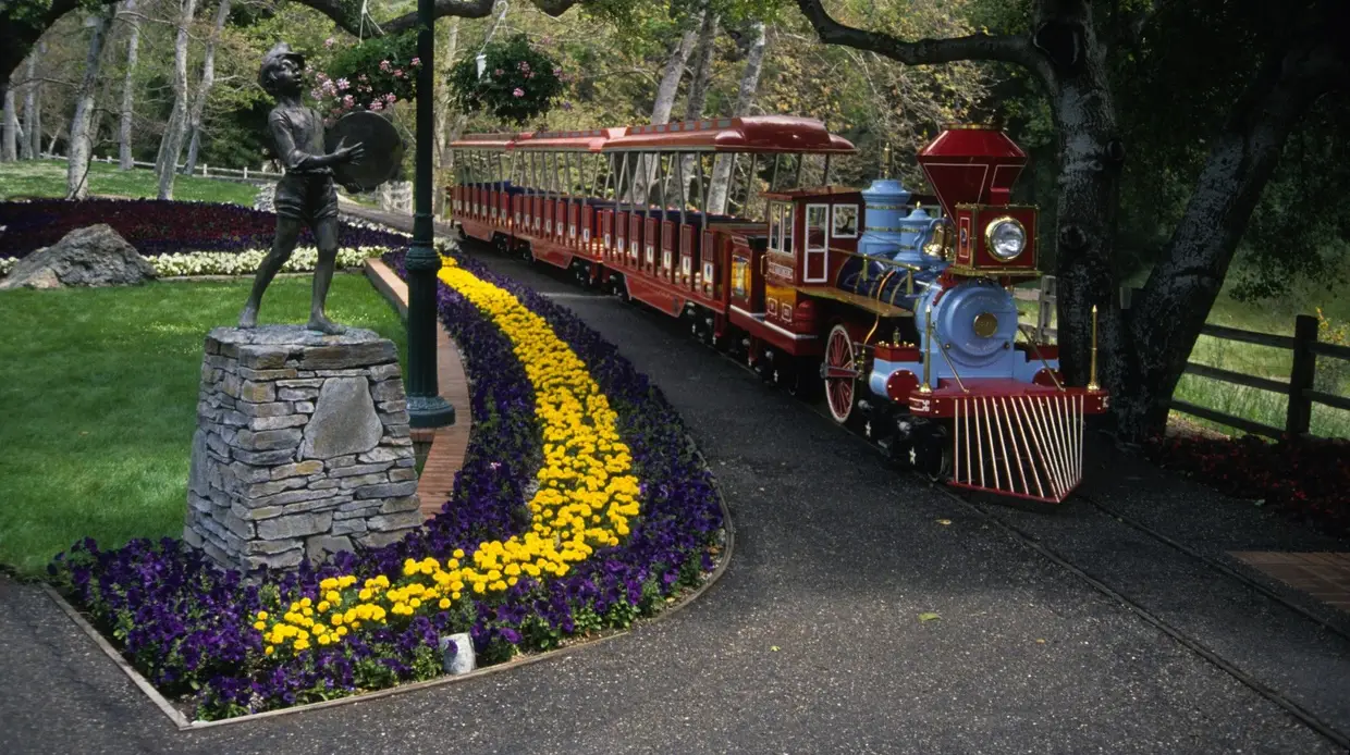 Rancho Neverland: o comboio