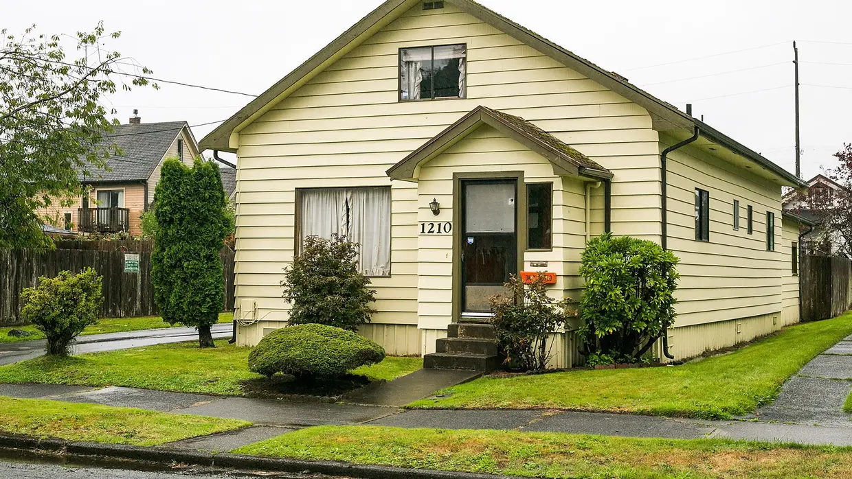 A casa onde cresceu Kurt Cobain em Aberdeen: o exterior