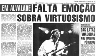 "Falta emoção, sobra virtuosismo": o título de 'A Capital'