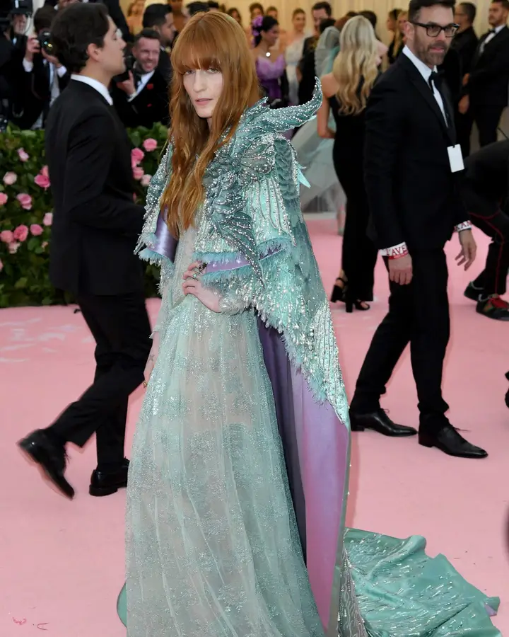 Florence Welch na Met Gala 2019