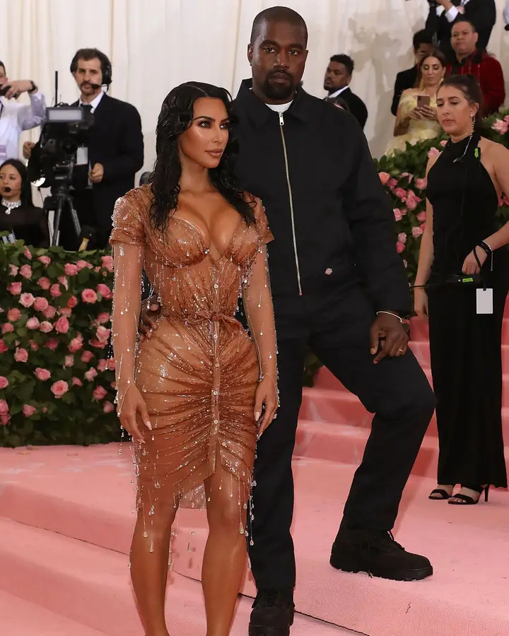 Kim Kardashian e Kanye West na Met Gala 2019