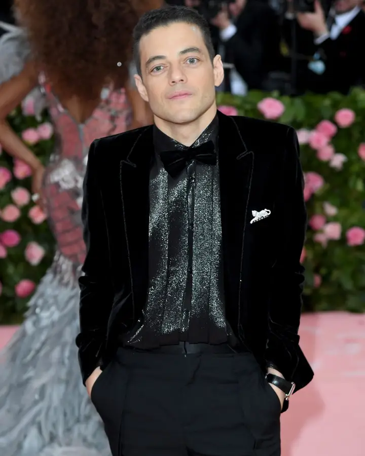 O ator Rami Malek na Met Gala 2019