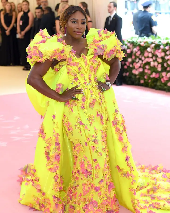 A tenista Serena Williams na Met Gala 2019
