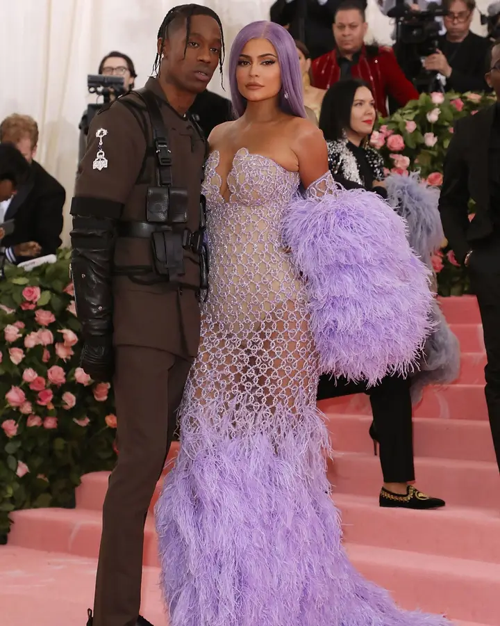 Travis Scott e Kylie Jenner na Met Gala 2019