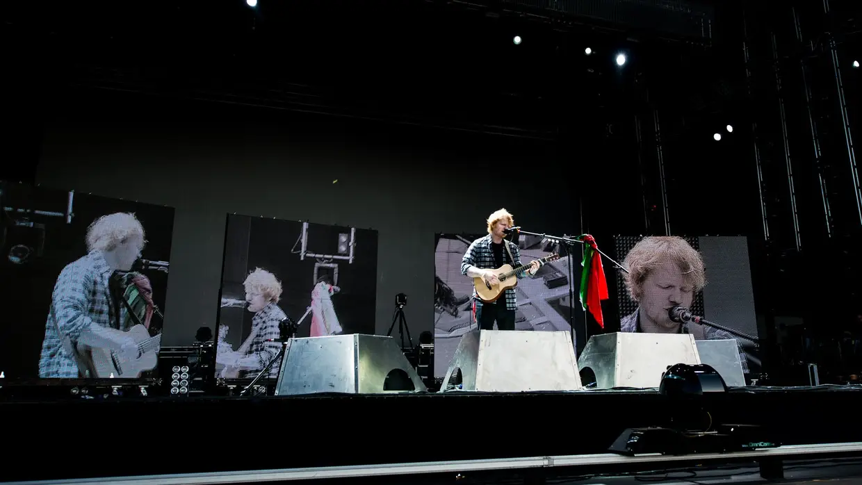 Ed Sheeran no Rock in Rio Lisboa 2014