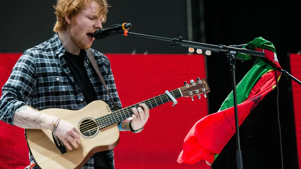 Ed Sheeran no Rock in Rio Lisboa 2014