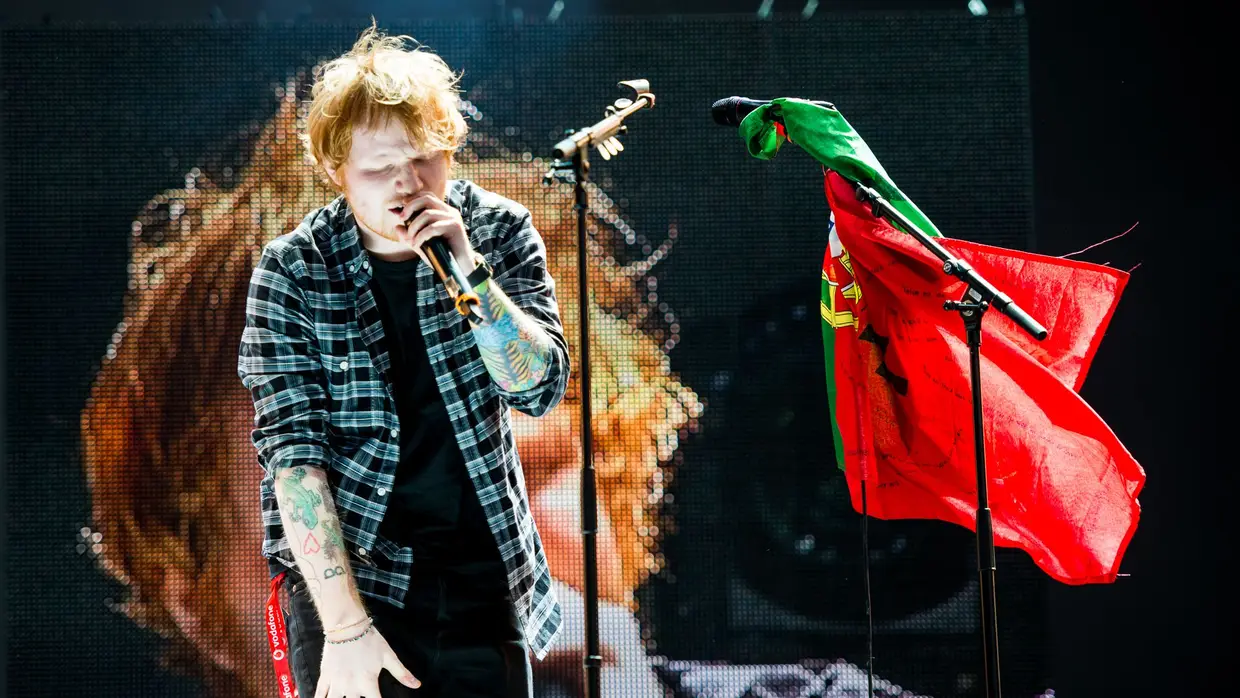 Ed Sheeran no Rock in Rio Lisboa 2014