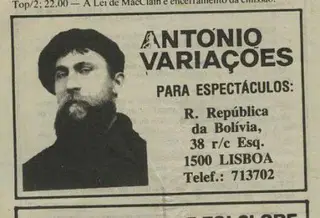 Anúncio na imprensa