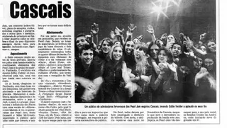 Recorte do jornal 'A Capital', 25 de novembro de 1996