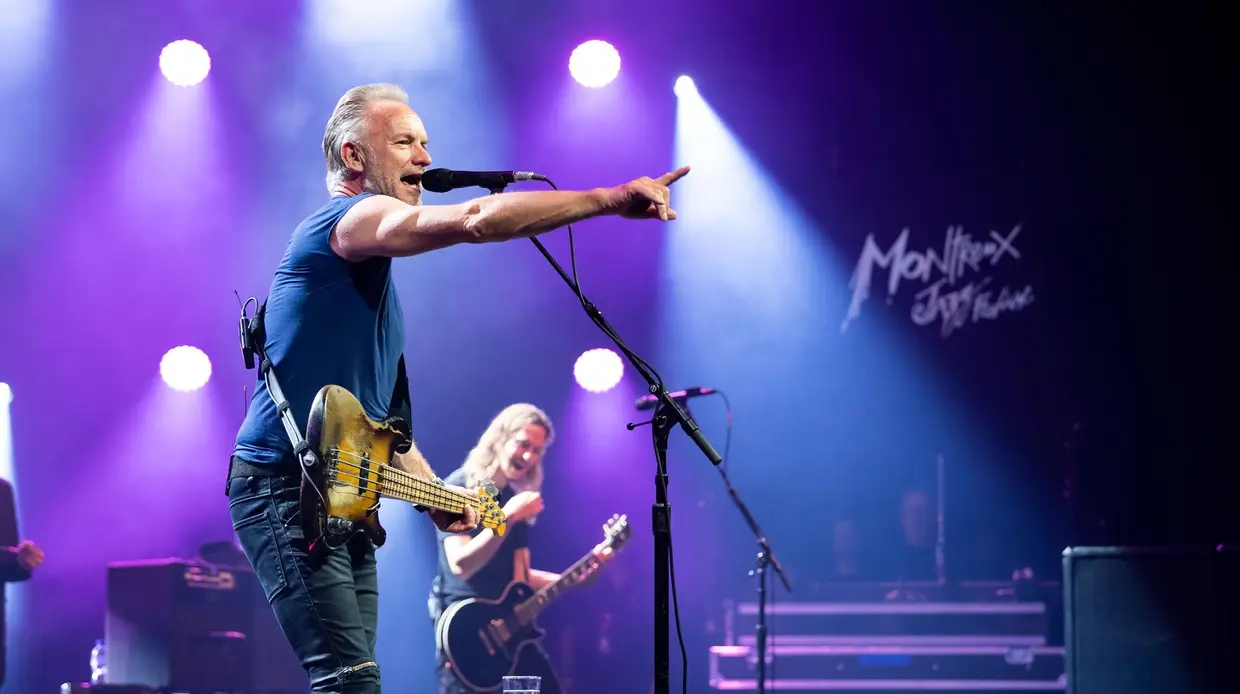 Sting no Montreux Jazz Festival