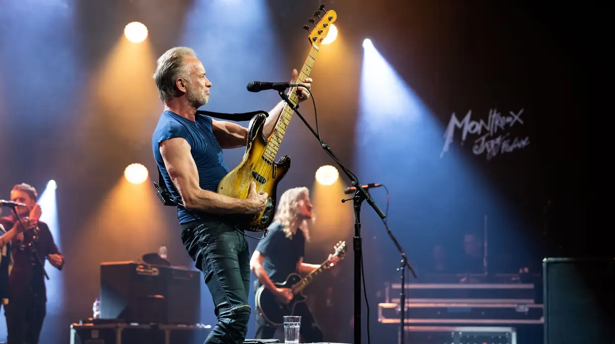 Sting no Montreux Jazz Festival