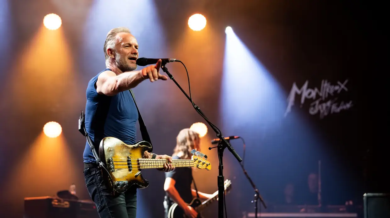 Sting no Montreux Jazz Festival