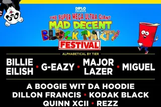 Chamava-se Super Mega Ultra Giant Mad Decent Block Party. Foi cancelado apenas dez dias antes