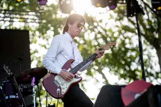 Em palco no Super Bock Super Rock, no Meco