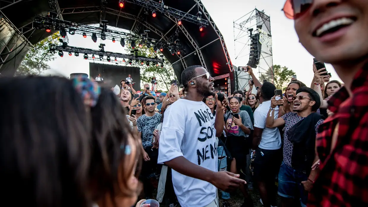 Dino d'Santiago no Super Bock Super Rock 2019