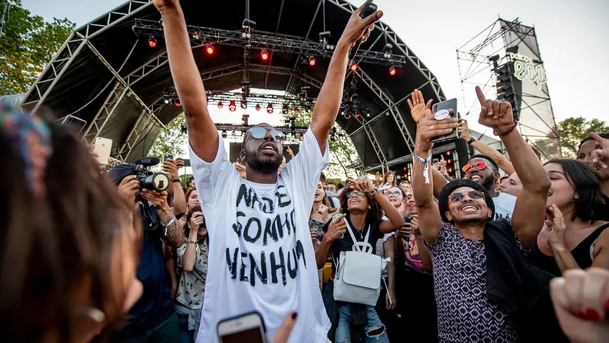 Dino d'Santiago no Super Bock Super Rock 2019