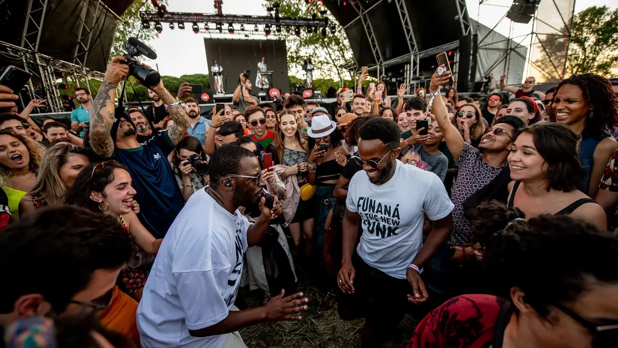 Dino d'Santiago no Super Bock Super Rock 2019