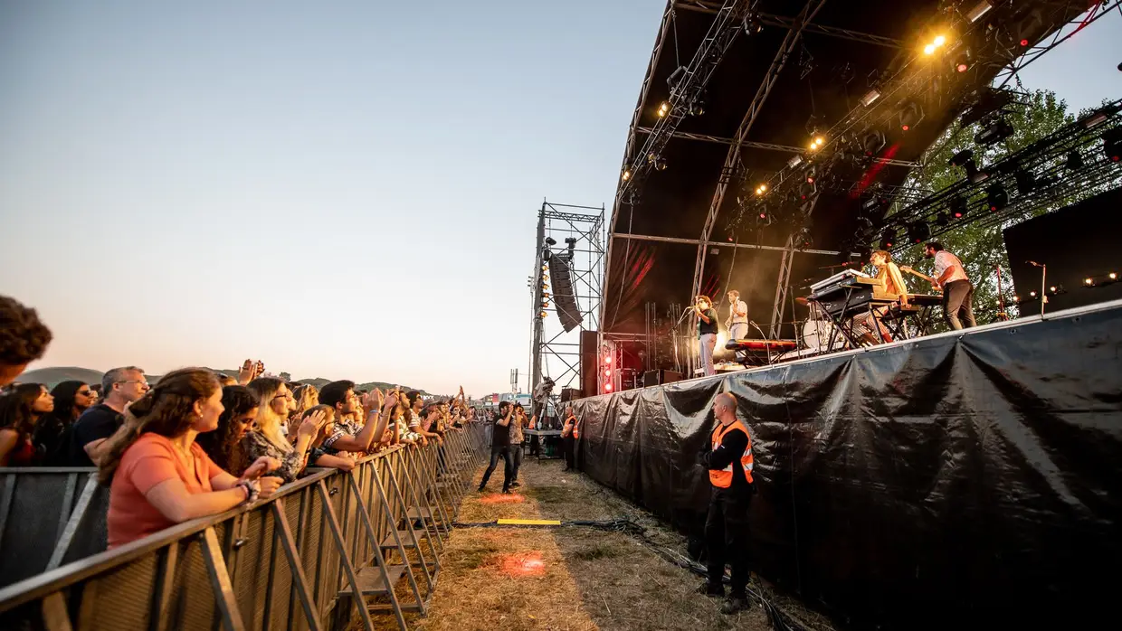 Capitão Fausto no Super Bock Super Rock 2019