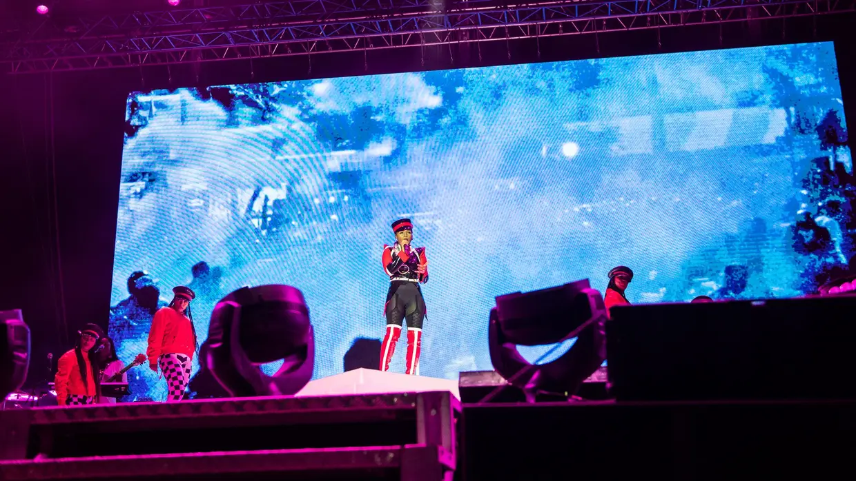 Janelle Monáe no Super Bock Super Rock 2019