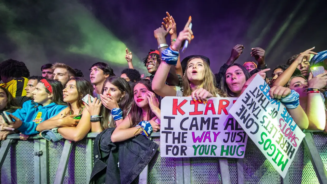 Migos no Super Bock Super Rock 2019
