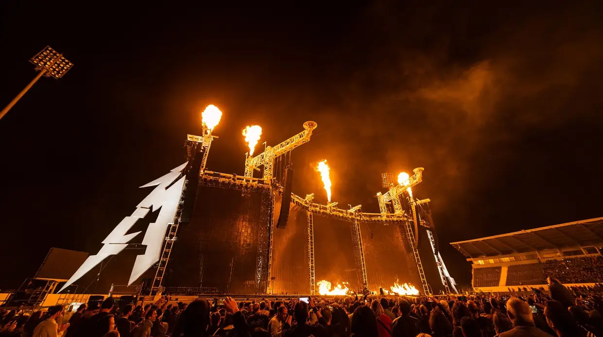 Metallica ao vivo no Estádio do Restelo, 1 de maio de 2019