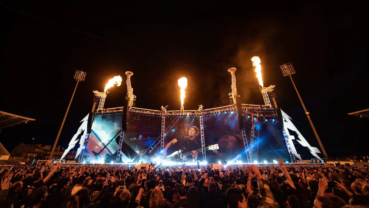 Metallica ao vivo no Estádio do Restelo, 1 de maio de 2019