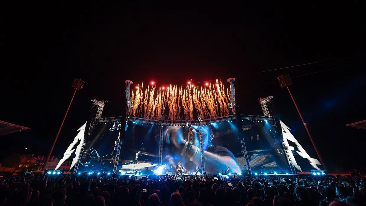 Metallica ao vivo no Estádio do Restelo, 1 de maio de 2019