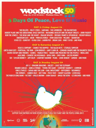 O alinhamento do festival, ainda com os Black Keys