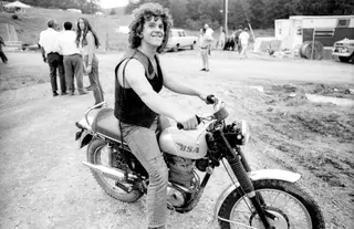 Michael Lang no festival de Woodstock, 1969